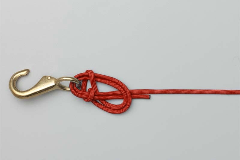 Knot drawing tight